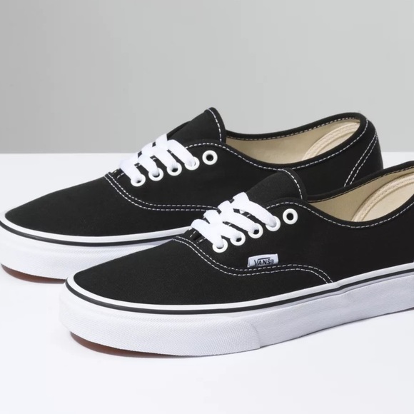 vans authentic black 9.5